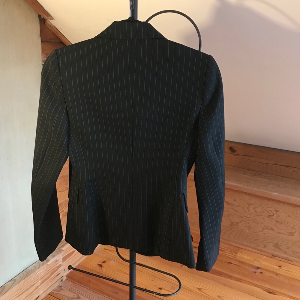 United Colors of Benetton Pinstripe Blazer, EUC S - Picture 2 of 15